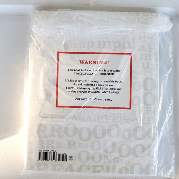 #O The Book with No Pictures Novak, B. J. hardcover Used - Very Good - Picture 2 of 3